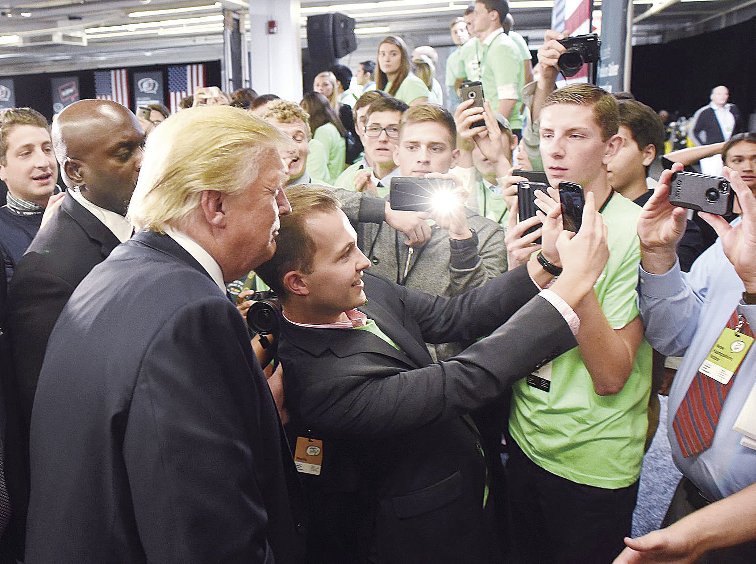 President Donald Trump at No Labels Problem Solver Convention